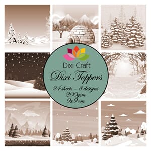 Toppers - Winter Landscapes - Brown