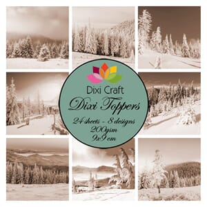 Toppers - Winter Landscapes - Brown