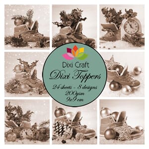 Toppers - Christmas Shoes - Brown