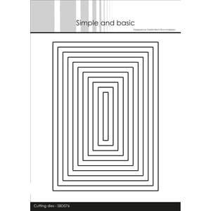 "Simple and Basic Rectangles Dies (SBD076)
Rectangles Dies (