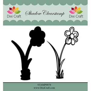 Shadow Clearstamp / Flower-3 (2 pcs)