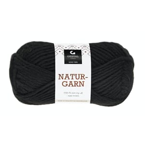 Naturgarn - Svart