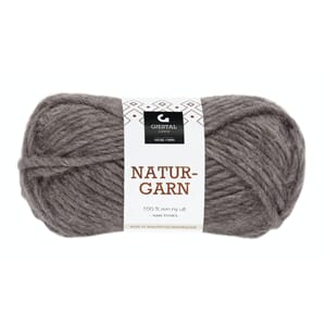 Naturgarn - Brun melert