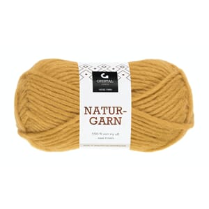 Naturgarn - Varm gul