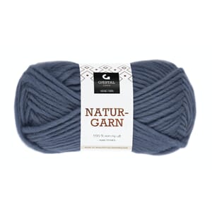 Naturgarn - Mørk denim