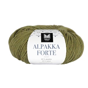 Alpakka Forte - Vårgrønn melert
