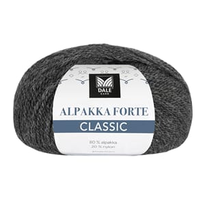 Alpakka Forte Classic - Koks melert*
