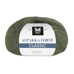 Alpakka Forte Classic - Oliven melert*