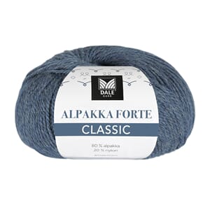 Alpakka Forte Classic - Denim melert*