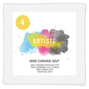 Mini Canvas 3x3 Inch (4pk) (DOA 101104)