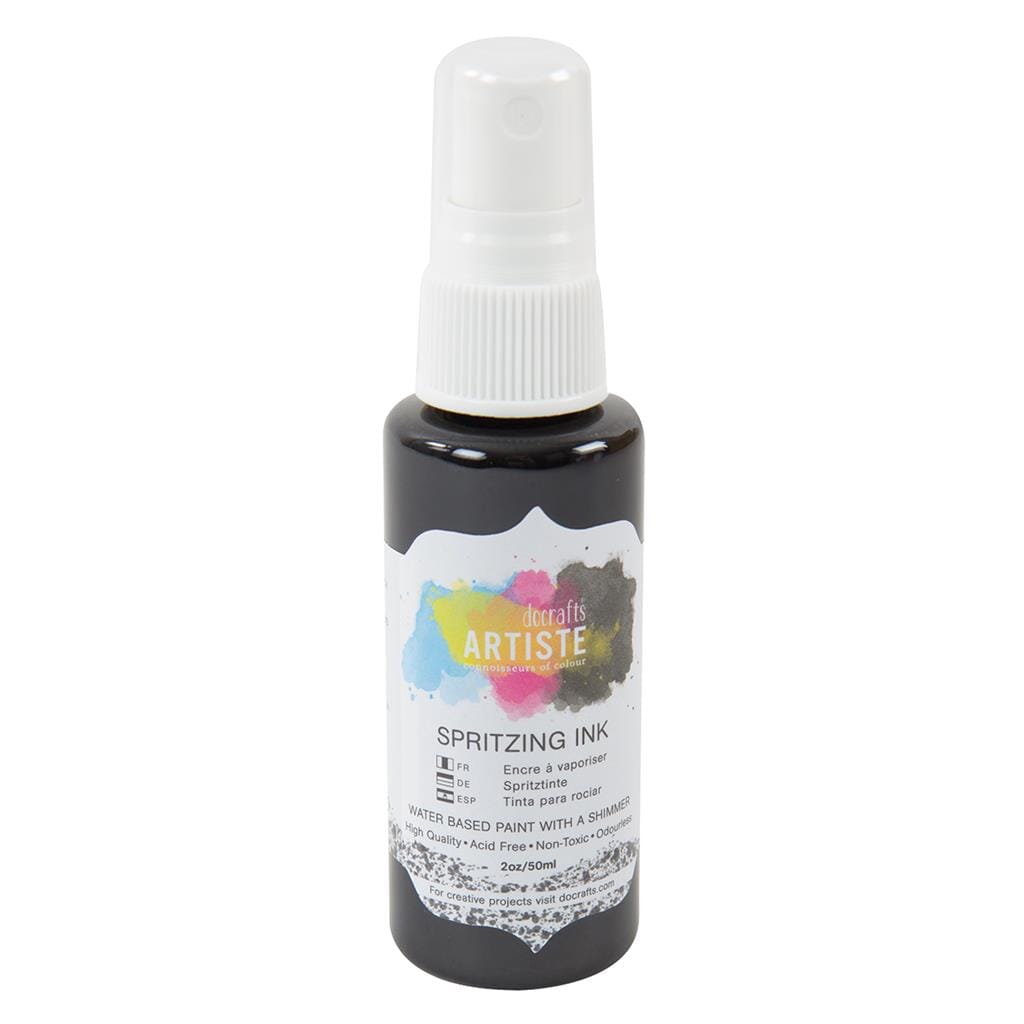 Spritzing Ink 2oz - Black Night - HOBBYLAGERET