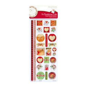 Foiled Domed Stickers - Comfort  Joy