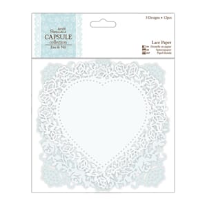 Lace Paper 12pcs - Capsule Collection - Eau De Nil
