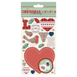 Mini Decoupage Medley- Christmas in the Country - Love