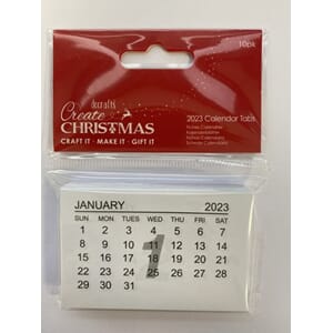 "Papermania Create Christmas 2023 Calendar Tabs (10pcs) (PMA