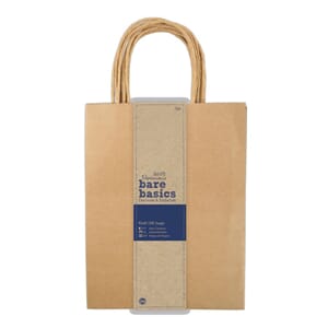 Large Kraft Gift Bags 5pk
