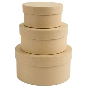 BARE BASICS NESTING BOXES - CIRCLE S/M/L