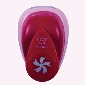 1.6cm Midi Punch - Pinwheel