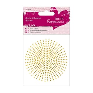 2mm Adhesive Stones (424pcs) - Gold (PMA 351624)