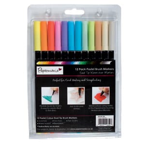 BRUSH MARKER 12 PACK - Pastel collection