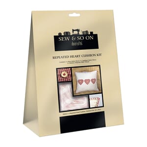 Repeated Heart Cushion Kit -