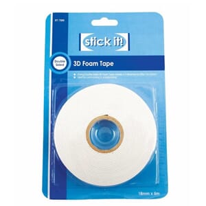 Stick It! 5m 3D Foam Tape (18mm) (STI 7200)
