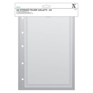 "Xcut A4 Storage Folder Wallets - A4 (XCU 245105)
A4 Storage