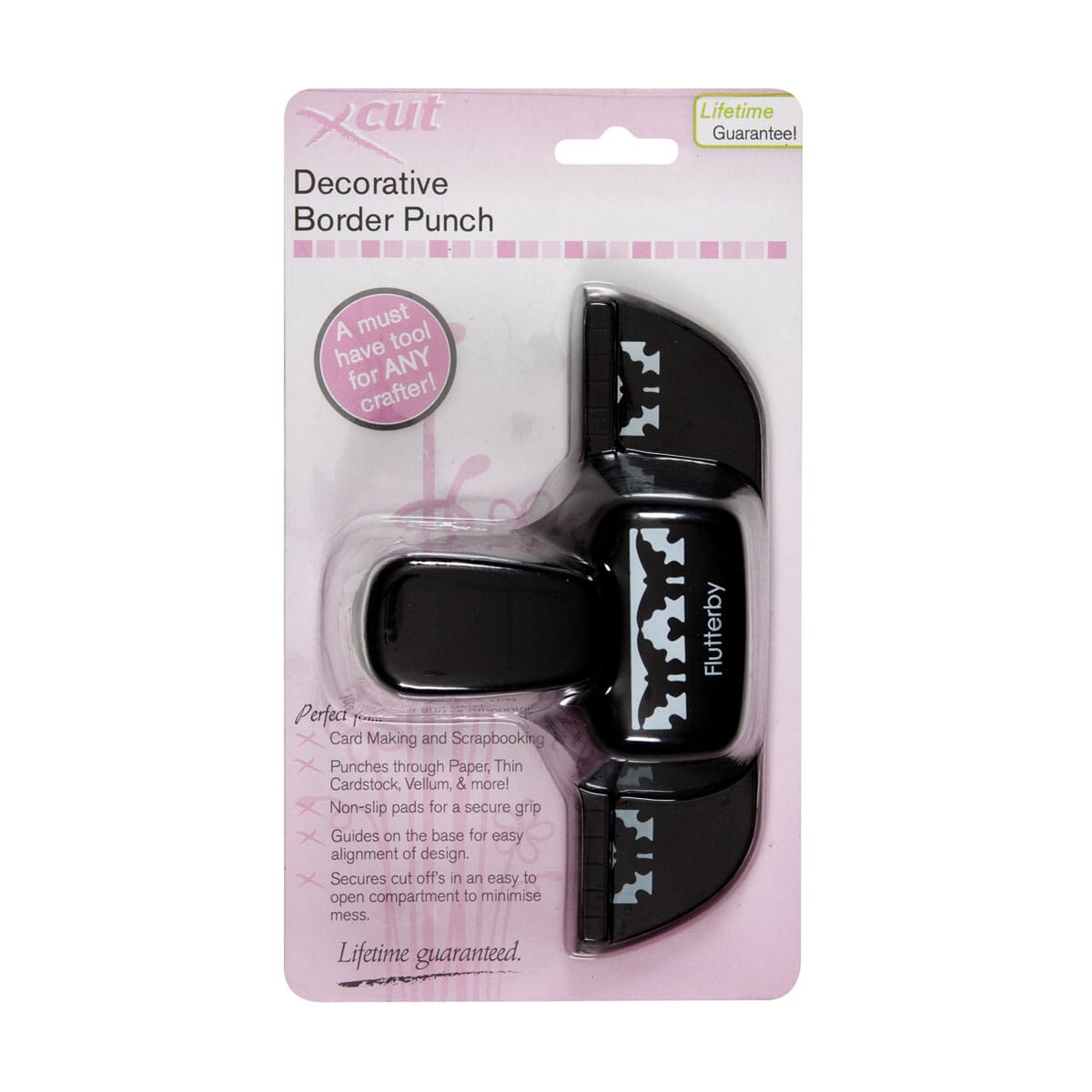 Decorative Border Punch Flutterby HOBBYLAGERET