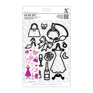 A5 Die Set 14pcs - Dressing Room