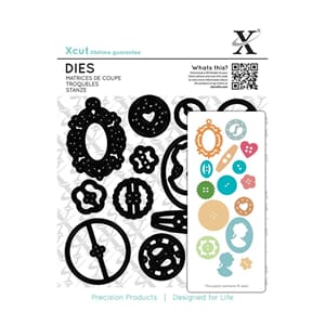 Dies 15pcs - Buttons