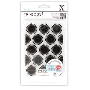 Tri-Boss Universal Emboss Folder A6 - Happy Days Bottle T