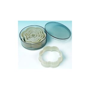 Nylon Cutter Set, Boxed, Fluted Petal, 8 pc set   UTGÅR