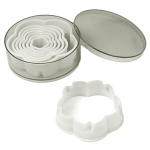 Nylon Cutter Set, Boxed, Crimped Petal, 8 pc set   UTGÅR