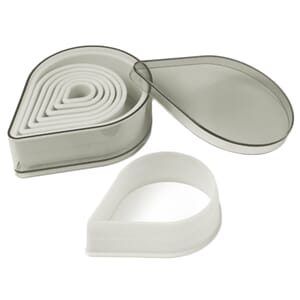 Nylon Cutter Set, Boxed, Teardrop, 8 pc set  UTGÅR