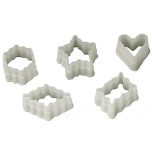 Fluted Nylon Cutter Set #1, Petit Four   UTGÅR