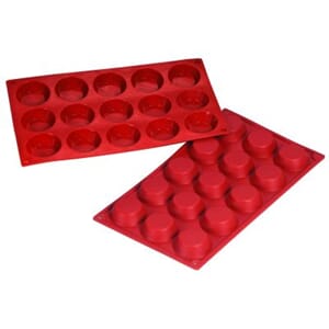 "Tartlet, .85 oz, 1.97"""" x .59"""" deep, 15 cavities  UTGÅ