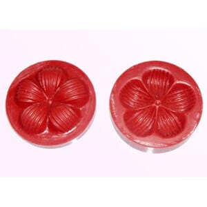 Silicone Veiner Mold, Blossom shape, 45mm x 22mm   UTGÅR