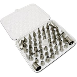 55 pc Professional Tip Set, plastic hinged box UTGÅR