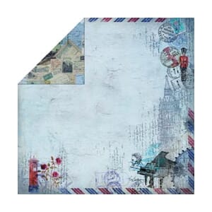 """""""Romantic Travel Double-Sided 12 X 12  """"""""Travel