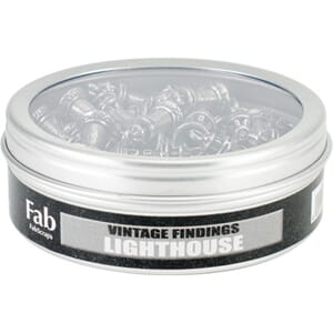 Lighthouse - Silver brickwork, 20 per tin