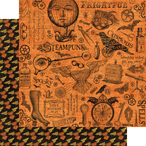 Mechanical Marvels, dobbeltsidig mønsterark 12x12