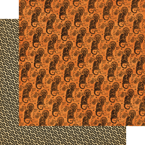 Beware, dobbeltsidig mønsterark 12x12