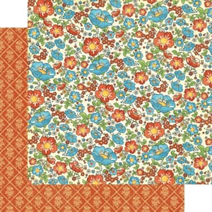 Ring Around the Rosies, dobbeltsidig mønsterark 12x12