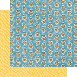 A Pocketful of Posies, dobbeltsidig mønsterark 12x12