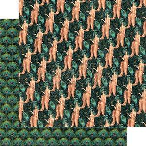 Stunning, dobbeltsidig mønsterark 12x12