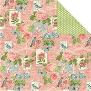 12x12, Botanical Tea,  Sweet Chamomile, 25 ark