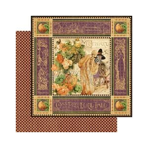 12x12 An Eerie Tale, dobbeltsidig mønsterark