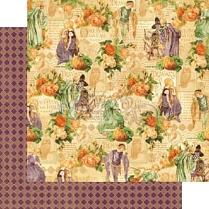 12x12 Captivating Characters, dobbeltsidig mønsterark