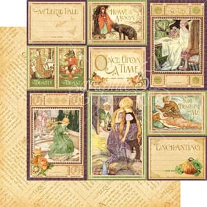 12x12 You Bewitch Me, An Eerie Tale, dobbeltsidig mønsterark