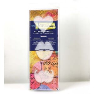 Gel Press - Plate petites lovely day